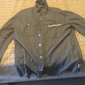 Vans Skate Shirt button down vintage look